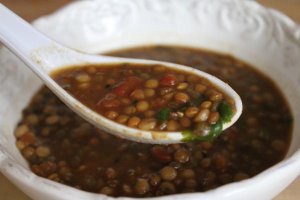 Sopa de lentilhas